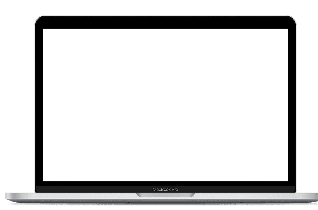 Macbookのモック画像